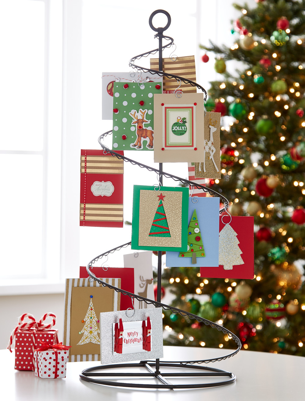 Fresh Ideas for Holiday Card Displays  Container Stories