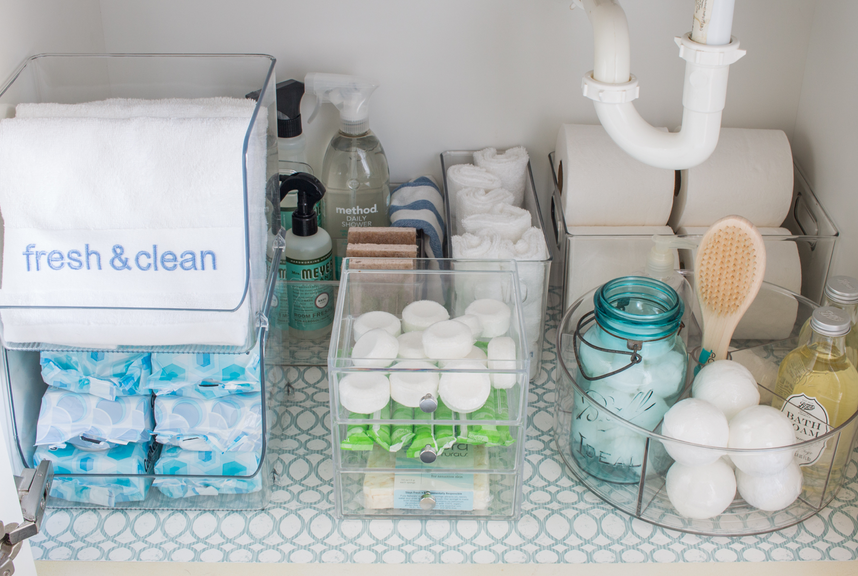 6 Tips For An Organized Bathroom Sink Container Stories