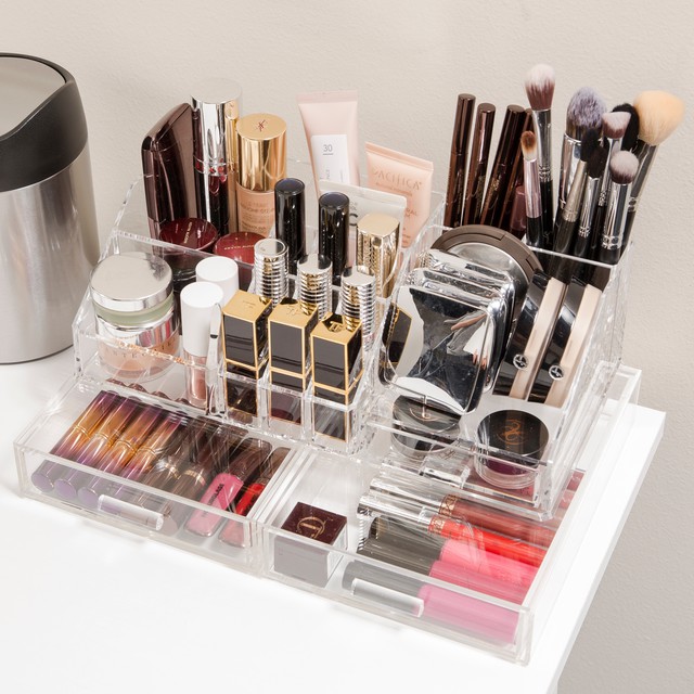 Mirror Organizing A Vanity E Container Stories Null