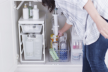 How To Organize Your Under Bath Sink Cabinet The Container