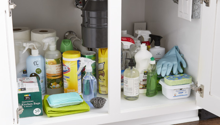 How To Organize Your Under Sink Storage Step By Step