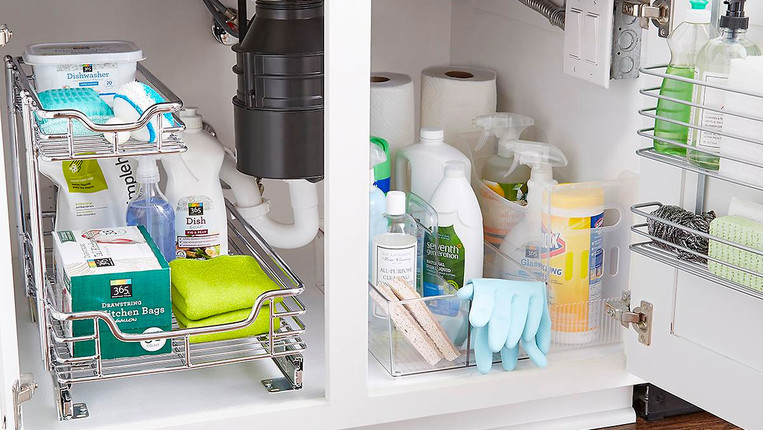 Video How To Organize Under A Kitchen Sink The Container