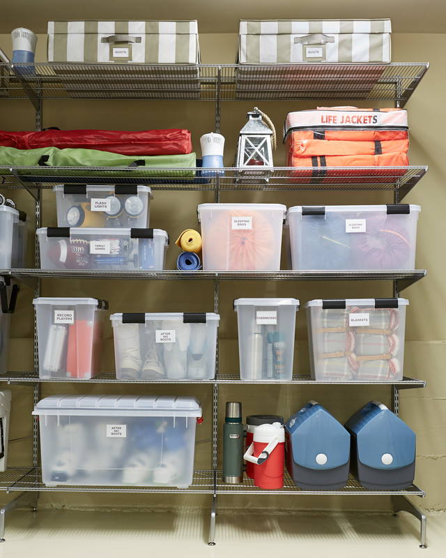 Basement Storage Ideas: Organizing A Texas-Sized Basement | Container ...
